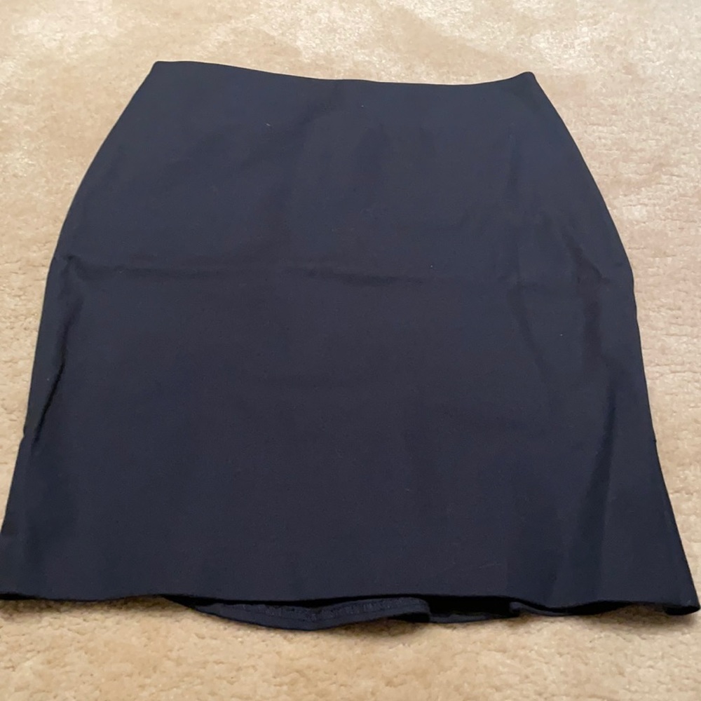 Ann Taylor Petite Pencil Skirt Navy